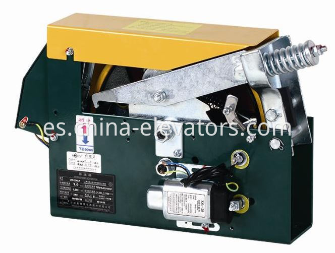 Gobernador de velocidad para ascensores MRL unidireccionales OSR-UN-240A Speed Governor for MRL Elevators Unidirectional OSR-UN-240A